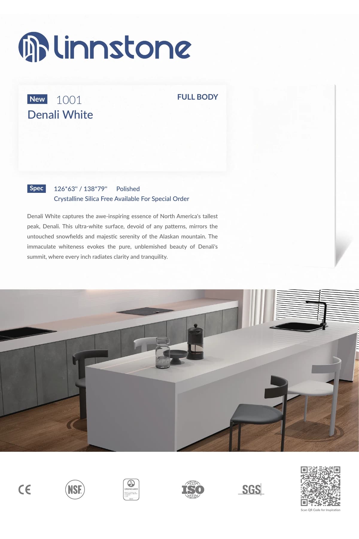 1001 Denali White - New Release 2024