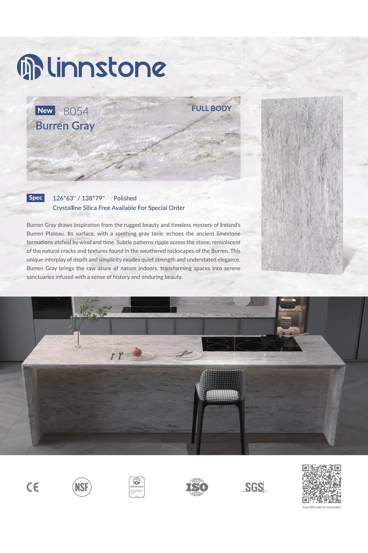 8054 Burren Gray - New Release 2024