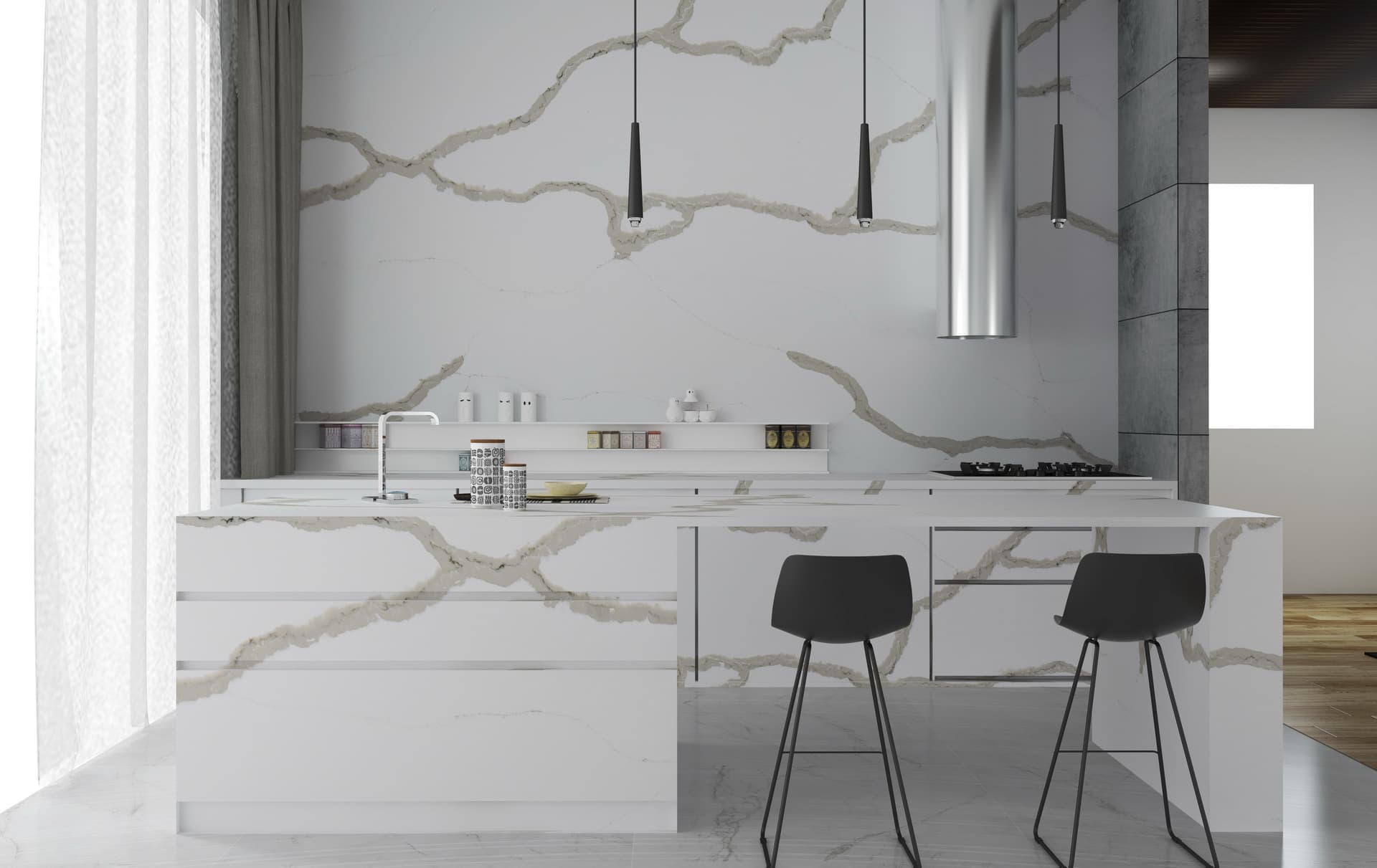 How Linnstone Quartz 6072 Nakuru Brown Can Add Instant Elegance to Your Space